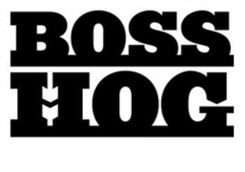 BOSS HOG Logo (USPTO, 02.08.2013)