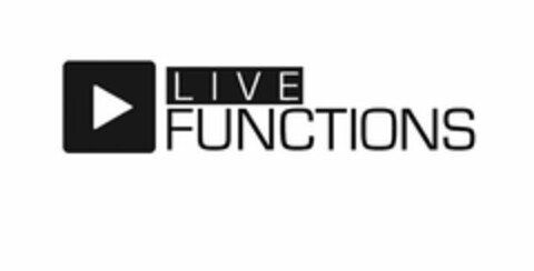 LIVE FUNCTIONS Logo (USPTO, 28.08.2013)