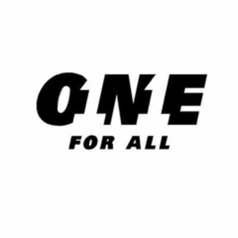 ONE FOR ALL Logo (USPTO, 13.12.2013)