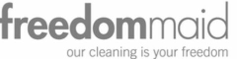 FREEDOMMAID OUR CLEANING IS YOUR FREEDOM Logo (USPTO, 04/08/2014)