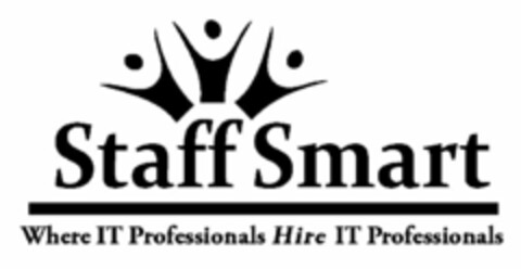 STAFF SMART WHERE IT PROFESSIONALS HIRE IT PROFESSIONALS Logo (USPTO, 09/03/2014)