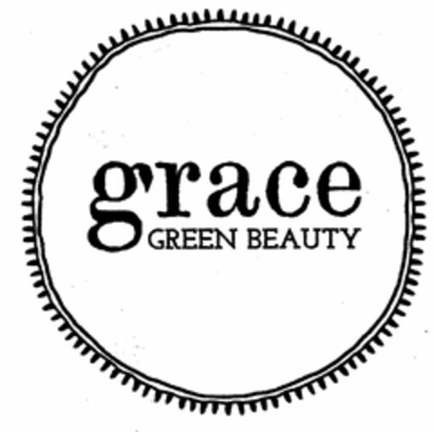 GRACE GREEN BEAUTY Logo (USPTO, 25.09.2014)