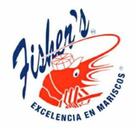 FISHER'S EXCELENCIA EN MARISCOS Logo (USPTO, 10/07/2014)