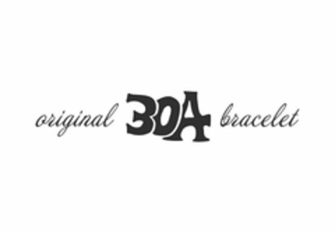 ORIGINAL 30A BRACELET Logo (USPTO, 10/16/2014)