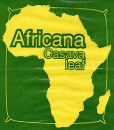 AFRICANA CASAVA LEAF Logo (USPTO, 10.11.2014)