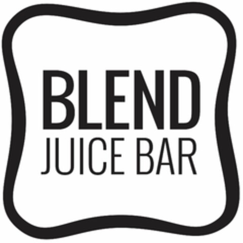 BLEND JUICE BAR Logo (USPTO, 22.01.2015)