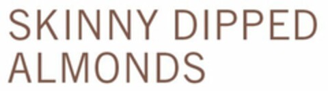 SKINNY DIPPED ALMONDS Logo (USPTO, 02/03/2015)