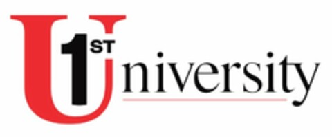 1ST UNIVERSITY Logo (USPTO, 03/10/2015)