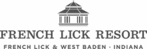 FRENCH LICK RESORT FRENCH LICK & WEST BADEN · INDIANA Logo (USPTO, 25.03.2015)