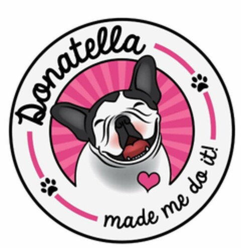 DONATELLA MADE ME DO IT! Logo (USPTO, 05/01/2015)