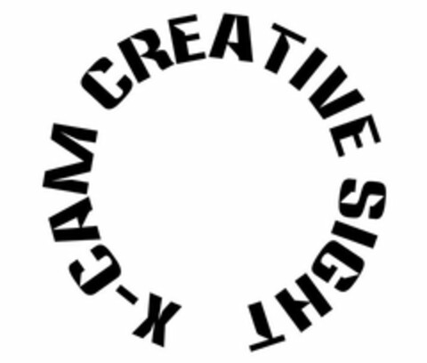 X-CAM CREATIVE SIGHT Logo (USPTO, 29.05.2015)