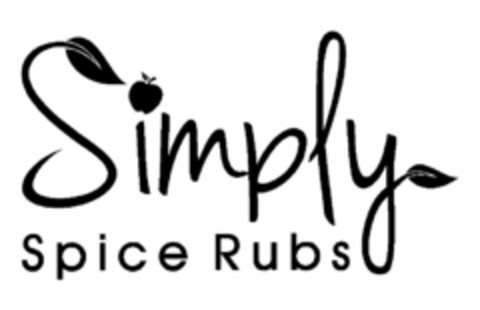 SIMPLY SPICE RUBS Logo (USPTO, 01.07.2015)