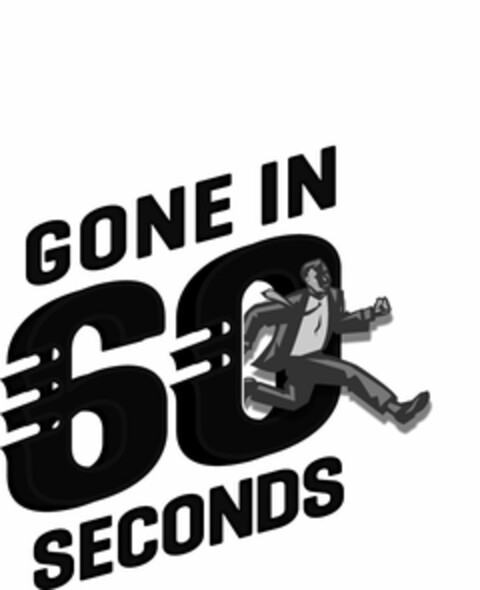 GONE IN 60 SECONDS Logo (USPTO, 08/10/2015)