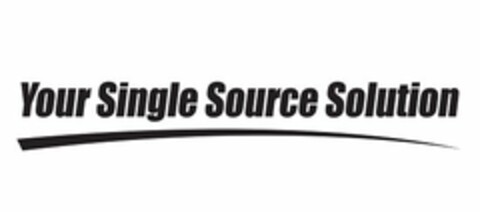 YOUR SINGLE SOURCE SOLUTION Logo (USPTO, 11/13/2015)