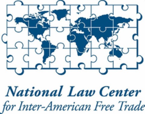 NATIONAL LAW CENTER FOR INTER-AMERICAN FREE TRADE Logo (USPTO, 15.05.2016)