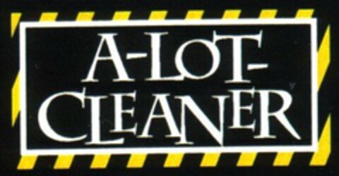 A-LOT-CLEANER Logo (USPTO, 05/24/2016)