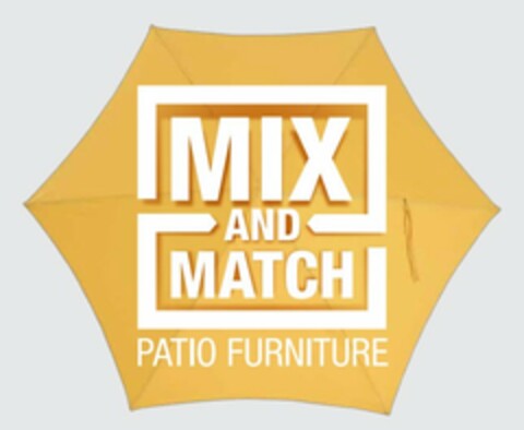 MIX AND MATCH PATIO FURNITURE Logo (USPTO, 02.06.2016)