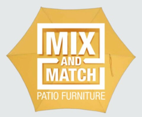 MIX AND MATCH PATIO FURNITURE Logo (USPTO, 06/02/2016)