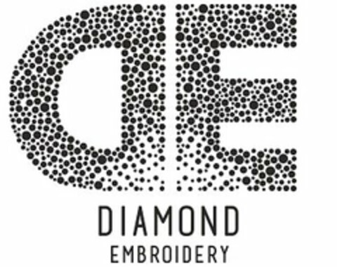 DE DIAMOND EMBROIDERY Logo (USPTO, 11.08.2016)