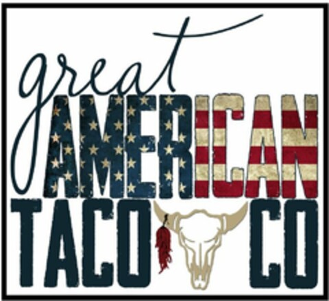 GREAT AMERICAN TACO CO Logo (USPTO, 03/30/2017)