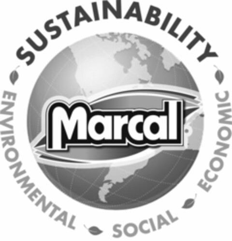 MARCAL SUSTAINABILITY ENVIRONMENTAL SOCIAL ECONOMIC Logo (USPTO, 02.10.2017)