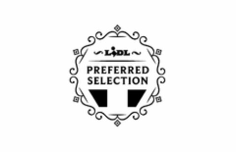 LIDL PREFERRED SELECTION Logo (USPTO, 17.10.2017)