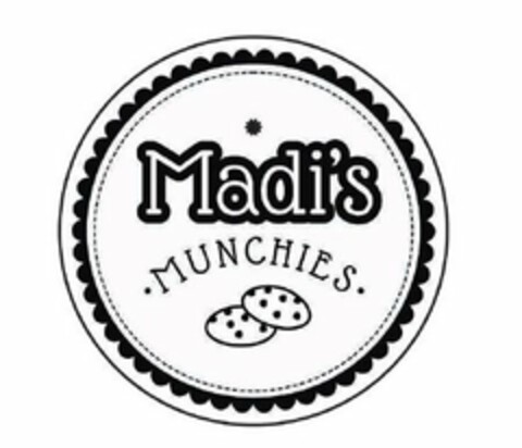 MADI'S · MUNCHIES · Logo (USPTO, 11/08/2017)