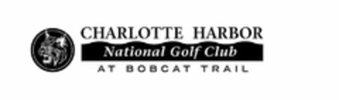 CHARLOTTE HARBOR NATIONAL GOLF CLUB AT BOBCAT TRAIL Logo (USPTO, 01/02/2018)