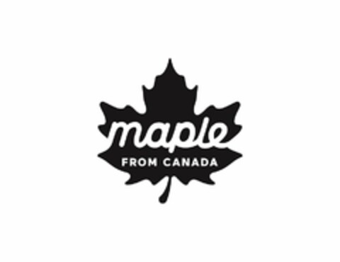 MAPLE FROM CANADA Logo (USPTO, 24.04.2018)