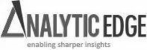 ANALYTIC EDGE ENABLING SHARPER INSIGHTS Logo (USPTO, 06.06.2018)