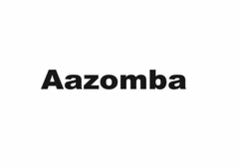 AAZOMBA Logo (USPTO, 09/17/2018)
