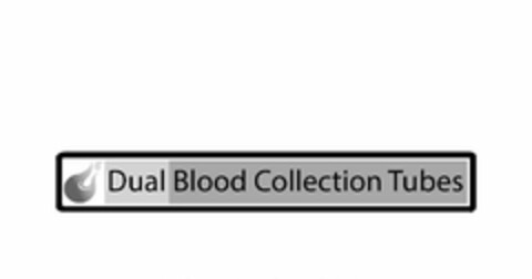 DUAL BLOOD COLLECTION TUBES Logo (USPTO, 09/18/2018)