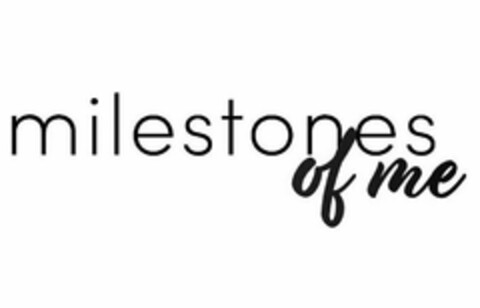 MILESTONES OF ME Logo (USPTO, 12/20/2018)