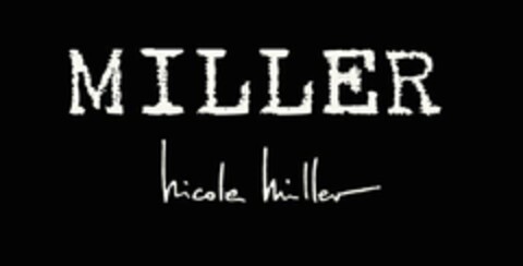 MILLER NICOLE MILLER Logo (USPTO, 11.02.2019)