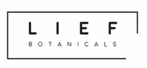 LIEF BOTANICALS Logo (USPTO, 13.03.2019)