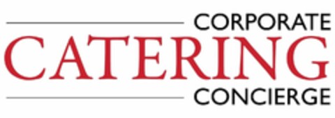 CORPORATE CATERING CONCIERGE Logo (USPTO, 05/01/2019)