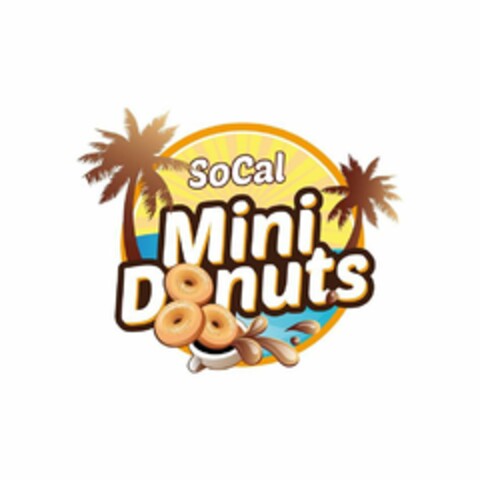 SOCAL MINI DONUTS Logo (USPTO, 10.09.2019)