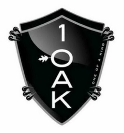 1 OAK ONE OF A KIND Logo (USPTO, 11.09.2019)