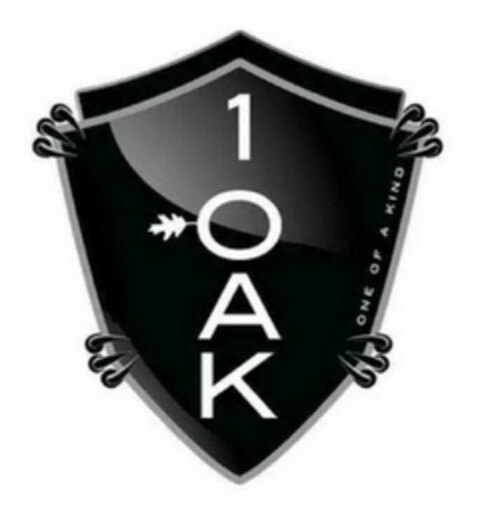 1 OAK ONE OF A KIND Logo (USPTO, 09/11/2019)