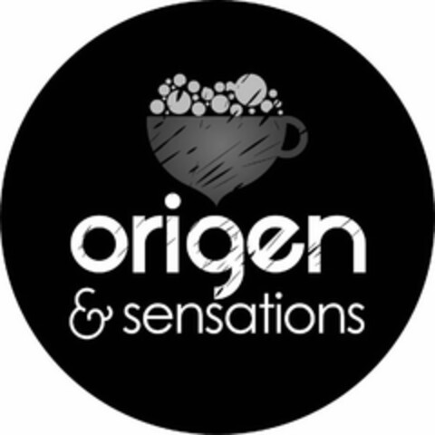 ORIGEN & SENSATIONS Logo (USPTO, 22.11.2019)