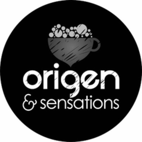 ORIGEN & SENSATIONS Logo (USPTO, 11/22/2019)