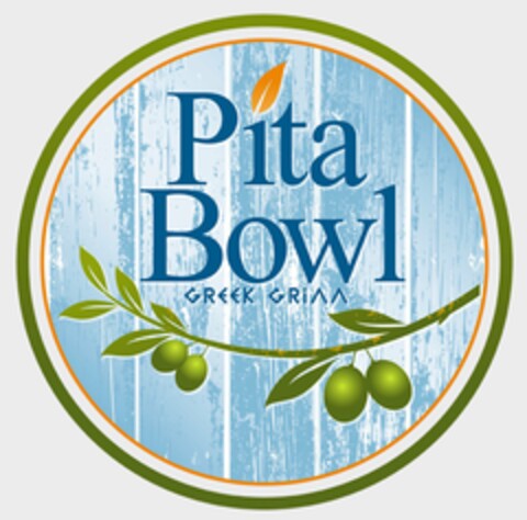 PITA BOWL GREEK GRIAA Logo (USPTO, 03/09/2020)
