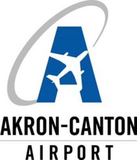 A AKRON-CANTON AIRPORT Logo (USPTO, 04/27/2020)