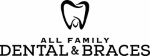 ALL FAMILY DENTAL & BRACES Logo (USPTO, 22.06.2020)