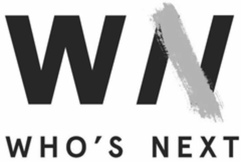 WN WHO'S NEXT Logo (USPTO, 08/20/2020)