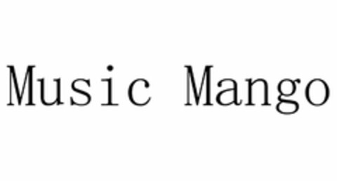 MUSIC MANGO Logo (USPTO, 16.09.2020)