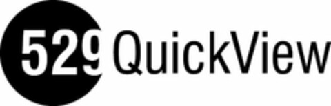 529 QUICKVIEW Logo (USPTO, 29.12.2008)