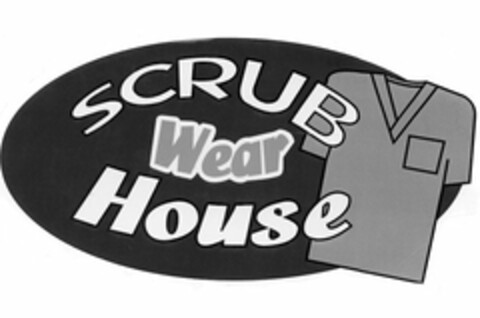 SCRUB WEAR HOUSE Logo (USPTO, 28.04.2009)