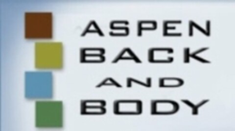 ASPEN BACK AND BODY Logo (USPTO, 06/19/2009)