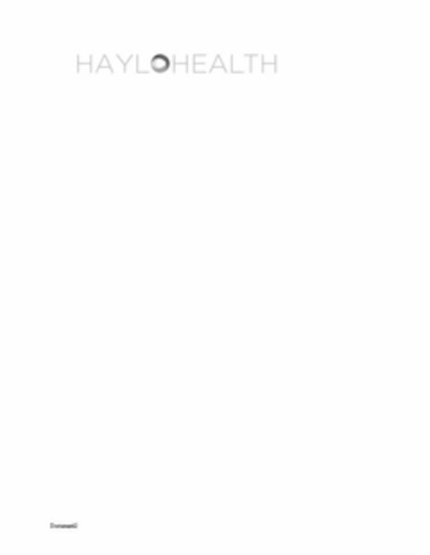 HAYLOHEALTH Logo (USPTO, 01.07.2009)